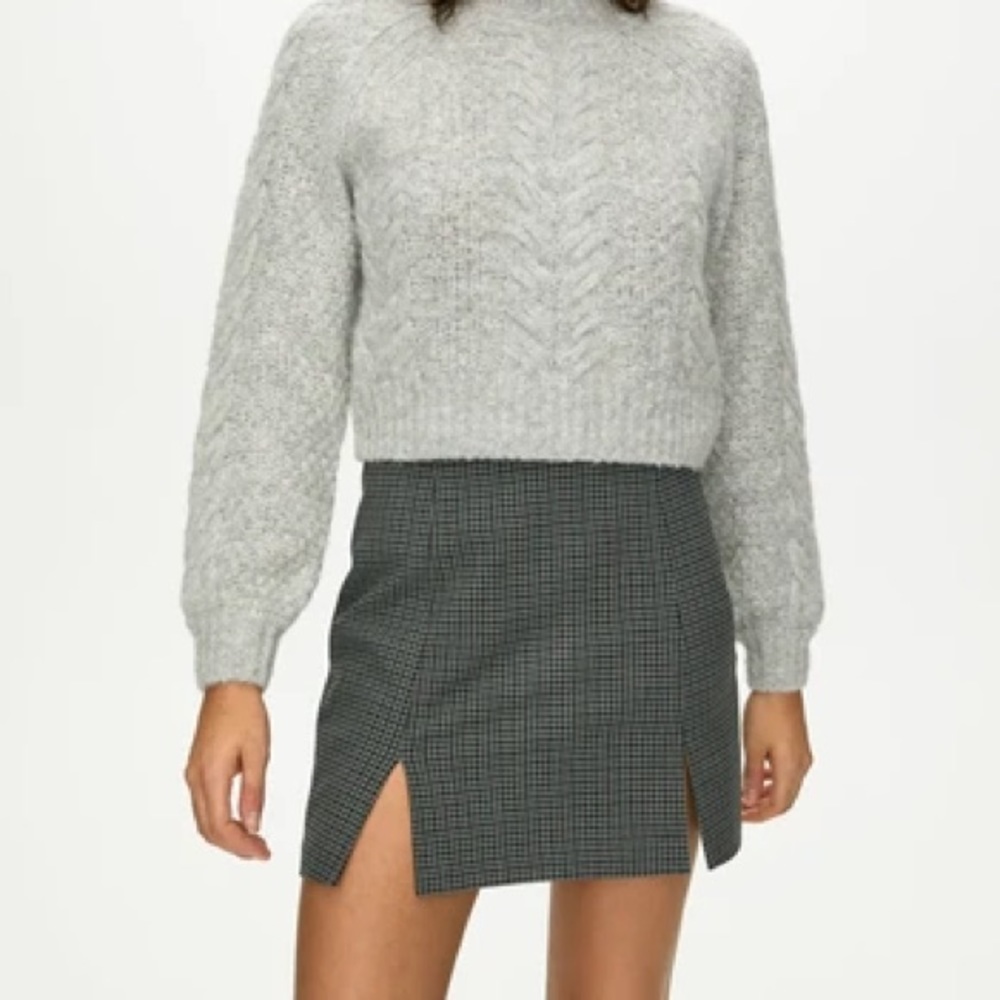 *SOLD* Sunday Best ‘Notched Check’ Skirt